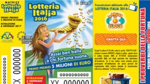 Lotteria Italia, a Siena vinti 20mila euro