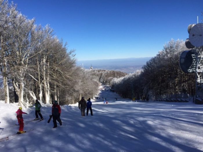 Sull'Amiata come in Siberia: -16