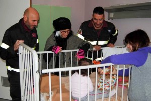 Arriva la Befana per i piccoli pazienti delle Scotte