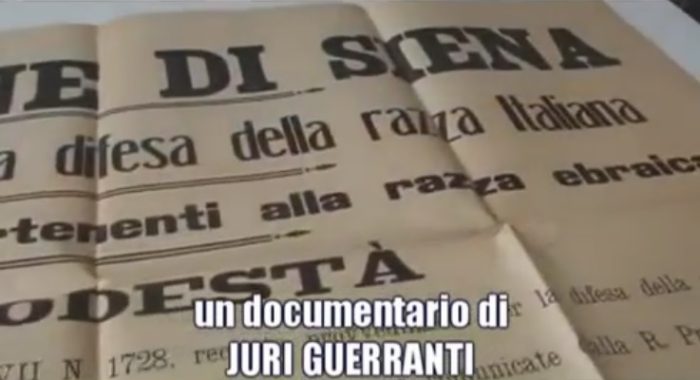 Giornata della memoria, su Siena Tv il documentario di Juri Guerranti