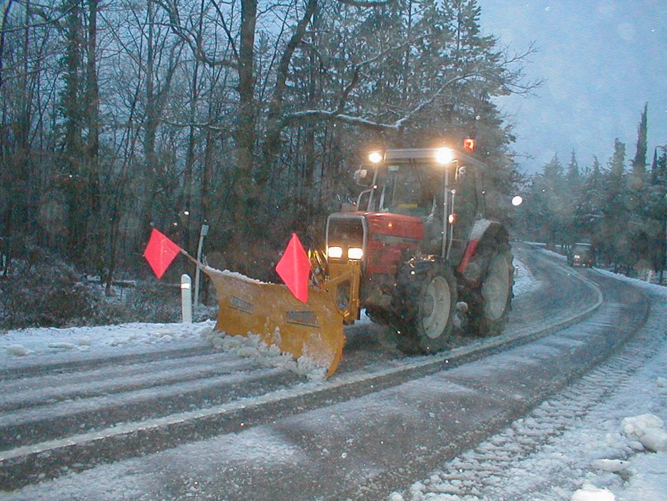 Codice arancione per neve su gran parte della Toscana