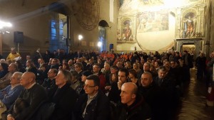 Cuochi per Cascia: il ringraziamento ai contradaioli in Comune, poi tutti a cena