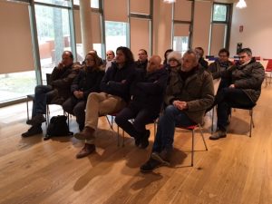 Il Consiglio comunale di Siena in visita all'impianto delle Cortine