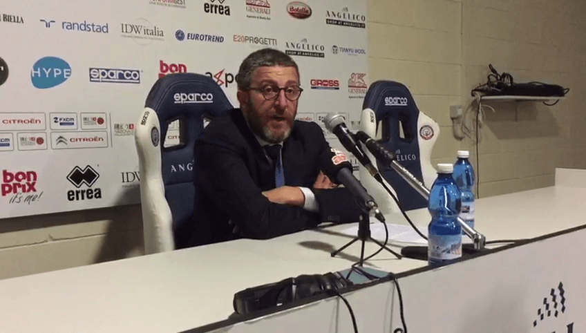 Esonero alla Soundreef Mens Sana, Mecacci al posto di Griccioli