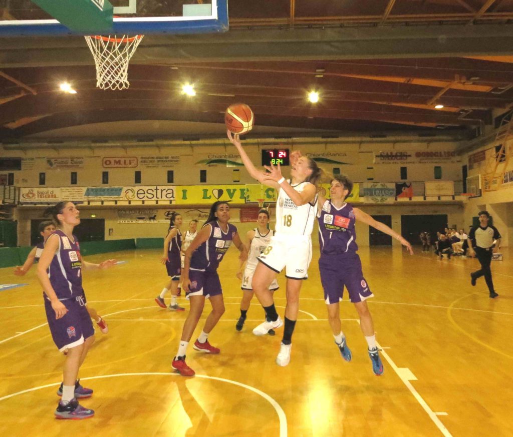 BASKET FEMMINILE - Mps Costone alla bella con la Florence