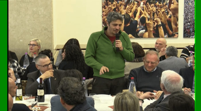 Pif presenta il suo primo romanzo all'Universit&agrave; di Siena