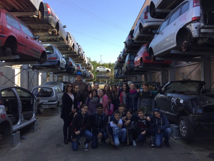 Riciclo e recupero, un successo le visite delle scuole alla Pianigiani Rottami