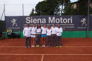Tennis - Vittoria e primo posto per il Ct Siena