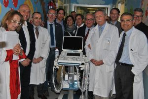 Inaugurato ecografo mobile di ultima generazione in pediatria