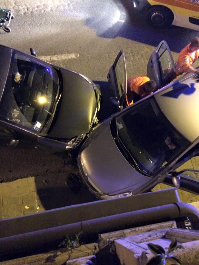 Ubriaca provoca incidente