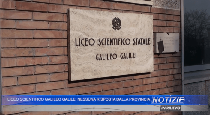 Ancora inagibile la palestra del "Galileo Galilei"