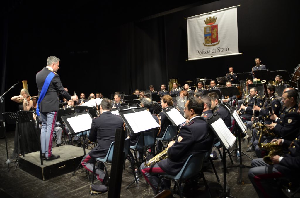 Successo del concerto della Banda Musicale della Polizia di Stato