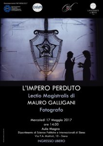 "L'impero perduto". Lectio magistralis del fotografo Mauro Galligani