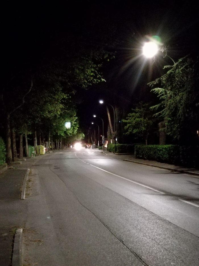 Nuova illuminazione a Led: sopralluogo del sindaco all&rsquo;Acquacalda