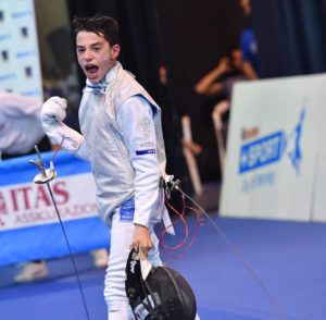 Joseph Ceroni il nuovo Campione Italiano di fioretto