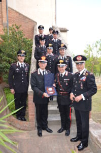 Comando dei carabinieri in via della Stufasecca: sopralluogo del generale