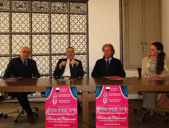 Ai Rinnovati &ldquo;100 per 17&rdquo;, rassegna degli inni delle 17 contrade