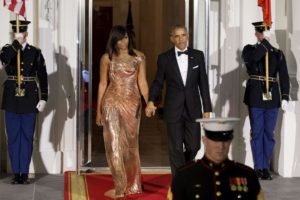 "Obama welcome to Bibbiano", il saluto dei bimbi di Buonconvento