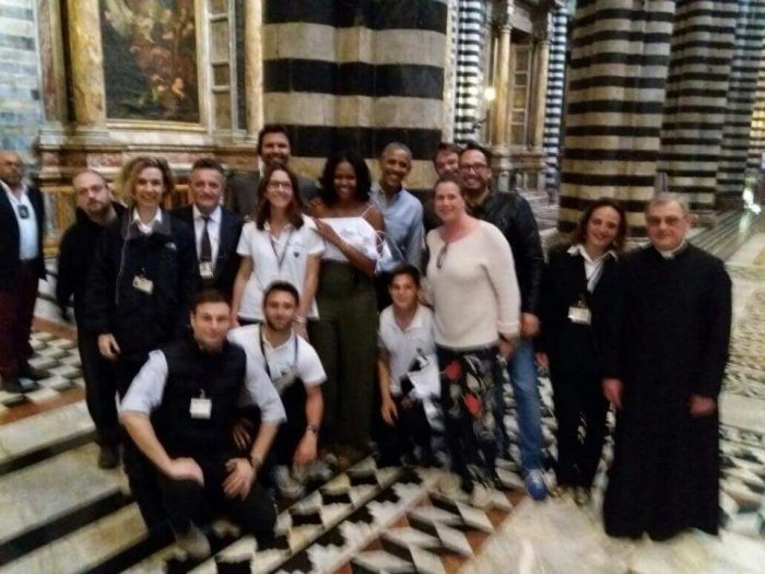 Obama a Siena: "La citt&agrave; &egrave; un vero scrigno di bellezze"