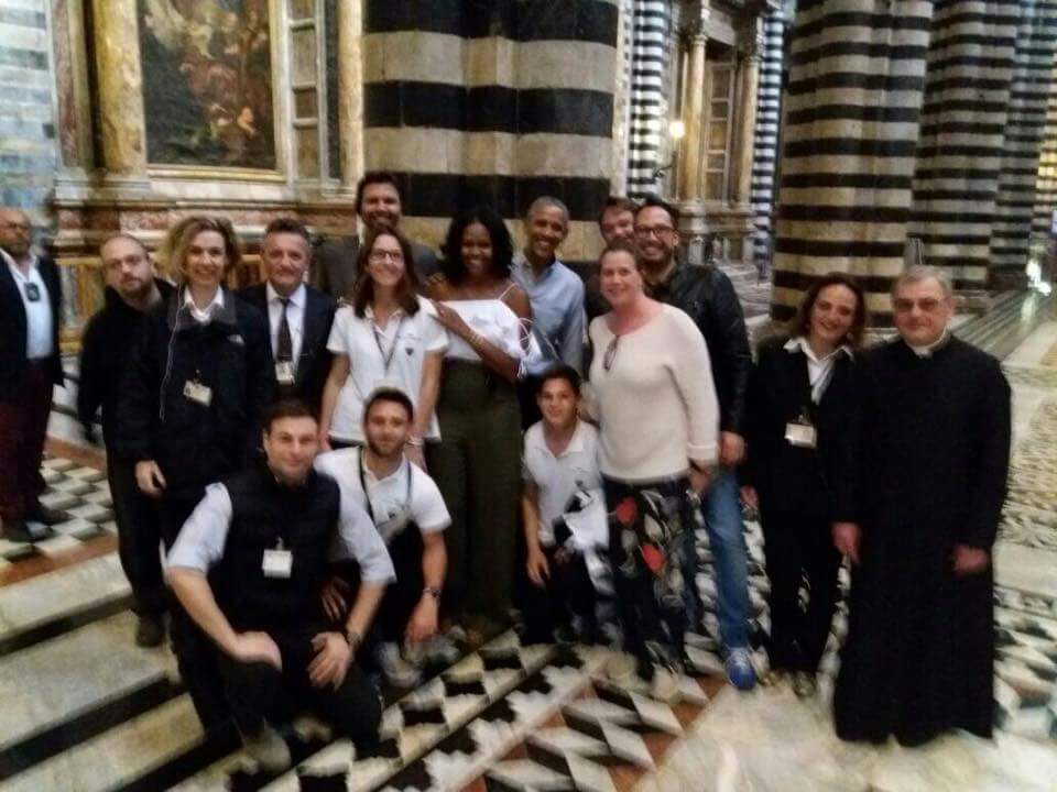 Obama a Siena: "La citt&agrave; &egrave; un vero scrigno di bellezze"