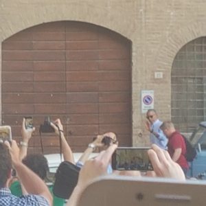 Pomeriggio senese per Michelle e Barack Obama: visita alla Maest&agrave; di Simone Martini e al Duomo