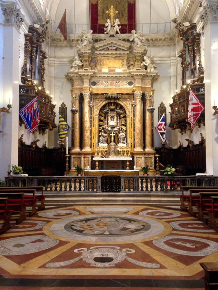 Lavori di restauro per l'altare maggiore della basilica di Provenzano, domani la presentazione