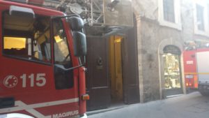 Vigili del fuoco in Fondazione