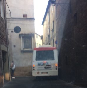Pollicino incastrato in via del Giglio - LE FOTO