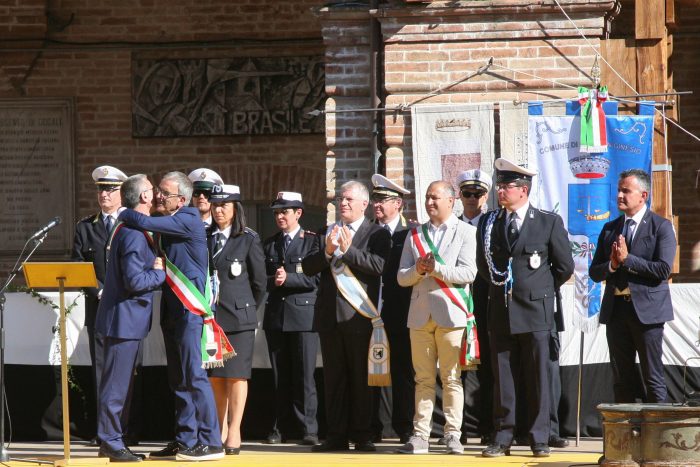 San Ginesio ringrazia il sindaco di Siena