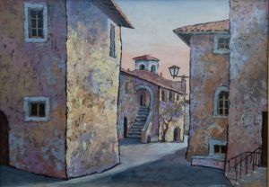 Inaugurazione della personale di Cesare Olmastroni a Palazzo Patrizi