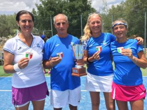 Tennis: Giulia Collodel ancora campionessa italiana over 55 a squadre