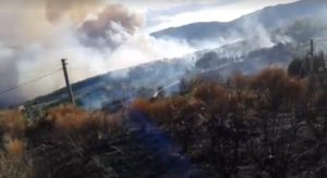 E' ancora allarme incendio: centoventi evacuati a Piancastagnaio