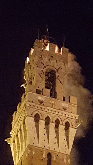 Spento l'incendio della Torre: motivi e primi bilanci dei danni - LE IMMAGINI
