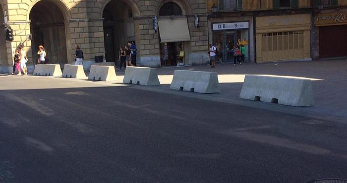 Barriere anti attentato: Siena le ha gi&agrave; usate per il Palio