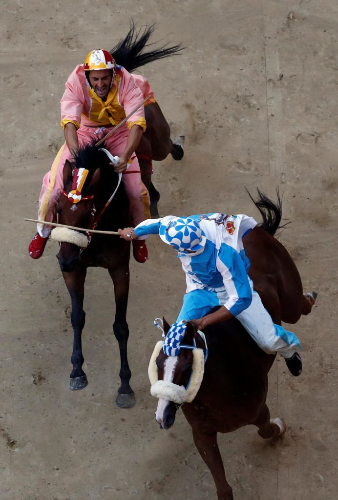 L'ordine tra i canapi delle mosse con la presenza della Lupa