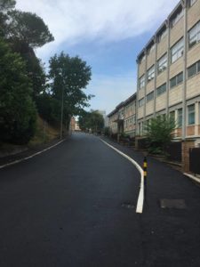 Riapre via Cesare Battisti, lavori completati