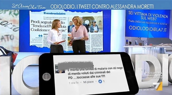 Su Fb augura la morte ai figli dell'ex eurodeputata: donna senese denunciata