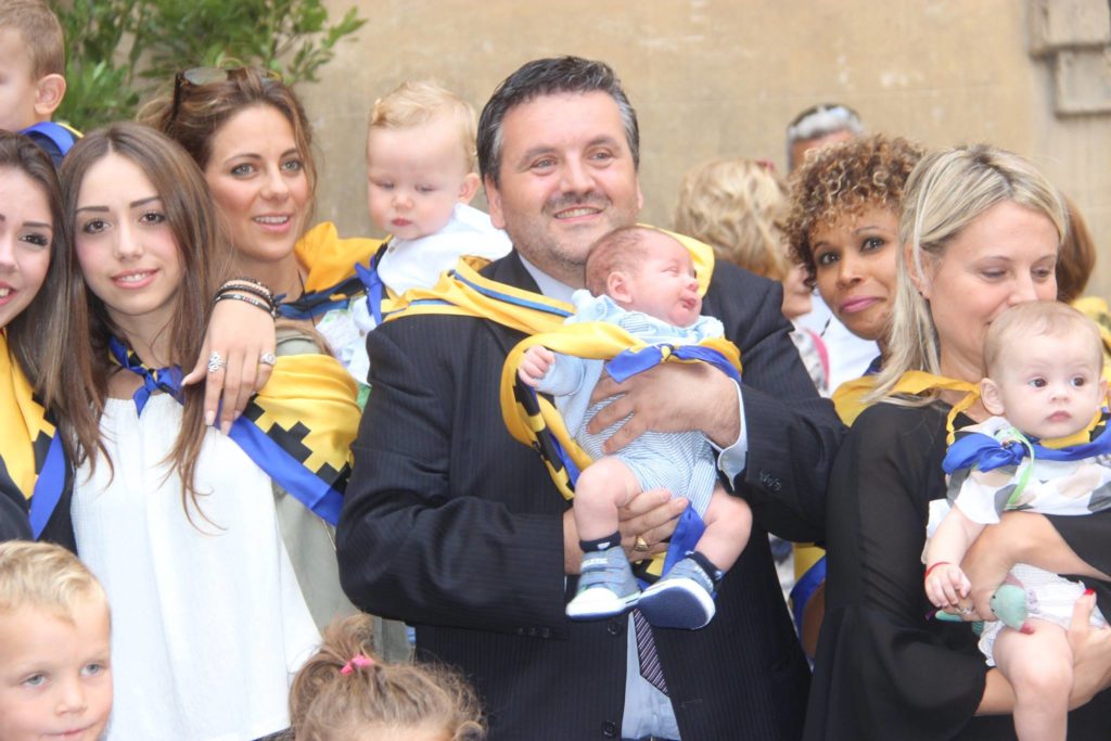 I battezzati nella contrada dell'Aquila