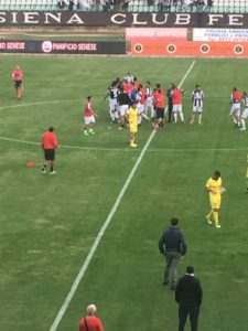 Robur, pareggio casalingo contro la Giana Erminio