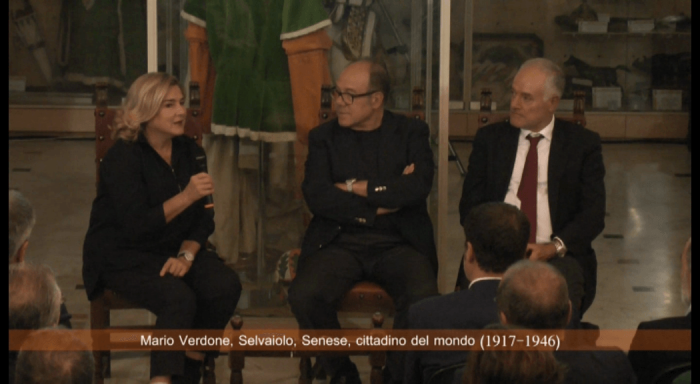 Il ricordo di Mario Verdone in un incontro pubblico e una mostra agli Intronati