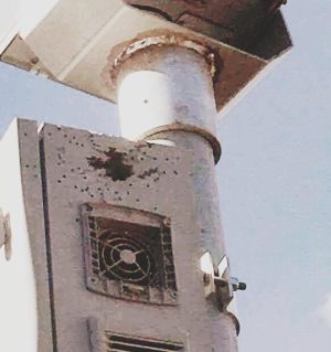 Spari contro l'autovelox a Colle di Malamerenda, in corso le indagini
