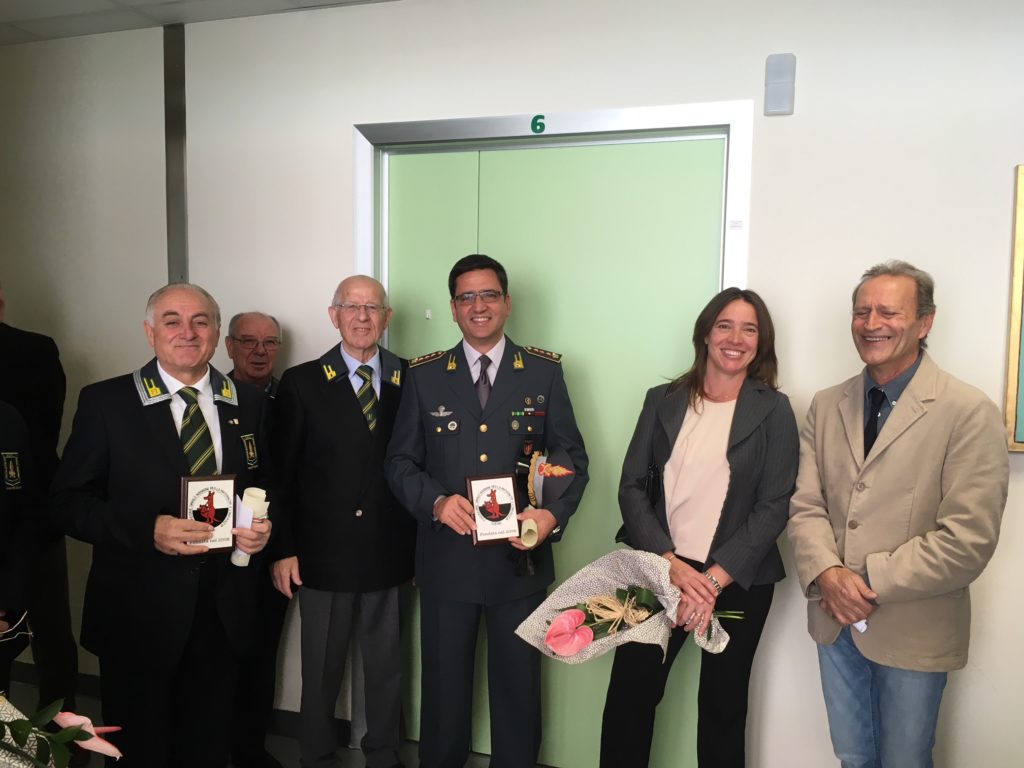 Fondazione Nannini, in visita il comandante Provinciale della Guardia di Finanza e il presidente dell'ANFI