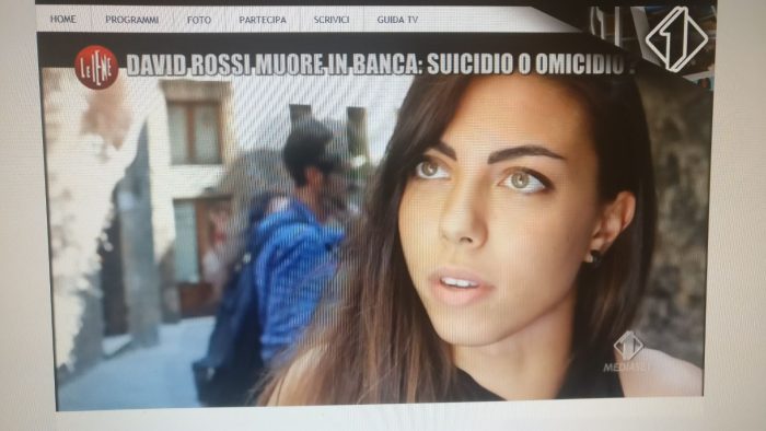 Sulle Iene servizio sulla morte di David Rossi. Parla Mussari: "Io sto dalla parte di Antonella"