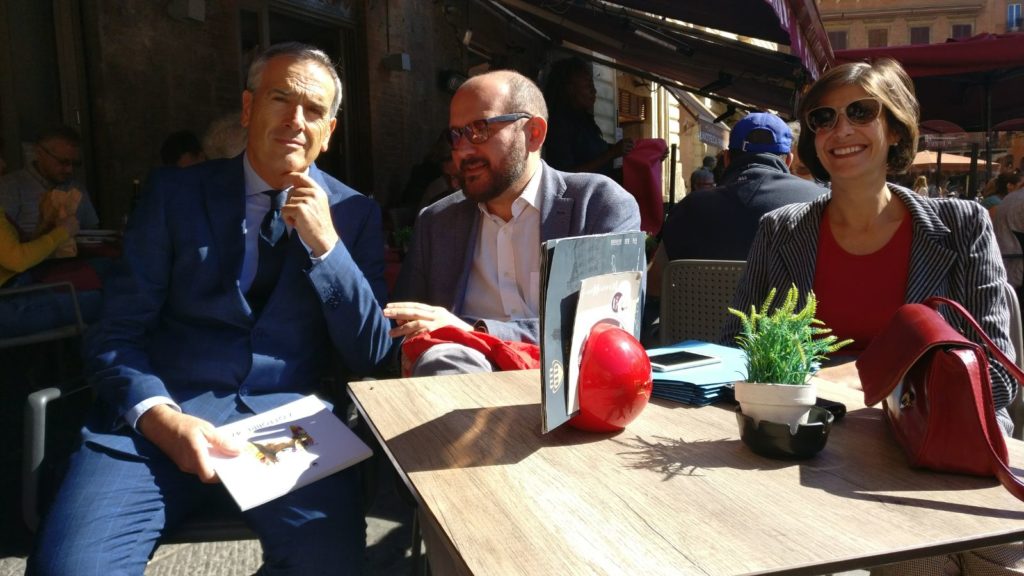 Anche Valentini alla conferenza stampa di Cortonicchi