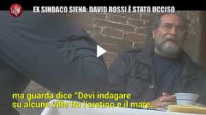 Morte David Rossi: ex sindaco Siena Piccini e Monteleone rinviati a giudizio