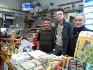 Gli storici edicolanti Antonio e Roberta lasciano San Miniato dopo 25 anni
