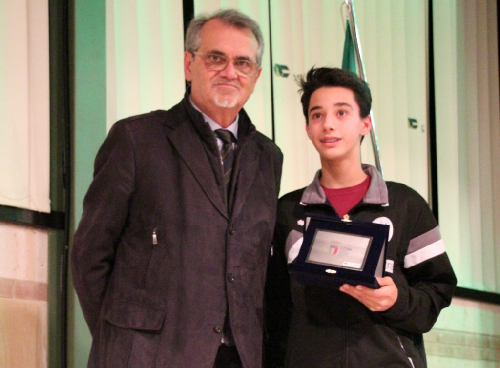 La scherma senese premiata dal Coni