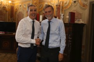 L'Alta Velocit&agrave; a Siena nell'incontro di Valentini e Maggi con Delrio