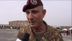 Colonnello Fraterrigo: "Onorati di essere i paracadutisti della città di Siena"