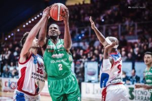 Mens Sana ko a Biella 75-57. Quarta sconfitta di fila fuori casa